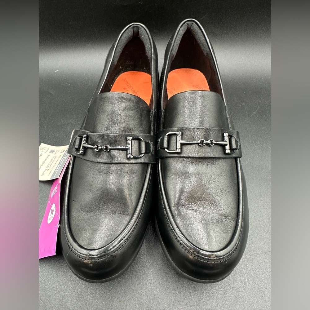 Women’s Jambu Tabitha Horse Bit Black Slip On Loafers Size 8.5W - Picture 2 of 8